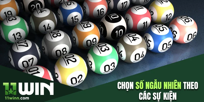 Chọn số ngẫu nhiên theo các sự kiện