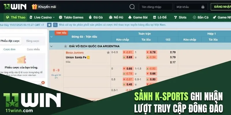 Sảnh K-Sports ghi nhận số lượng hội viên truy cập đông đảo